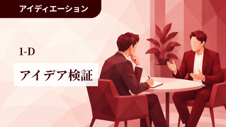 1-D│アイデア検証